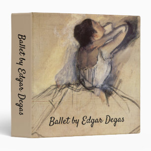 Classeur La danseuse par Edgar Degas, Art de ballerine vint