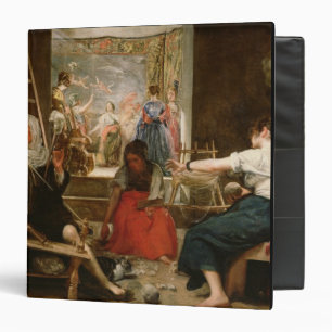 Classeur La fable de l'arachné, ou les fileurs, c.1657