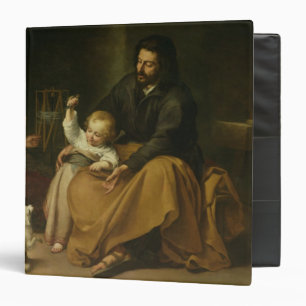 Classeur La famille sainte avec le petit oiseau, c.1650