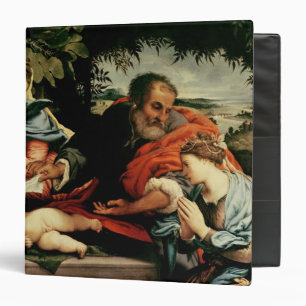 Classeur La famille sainte avec St Catherine de