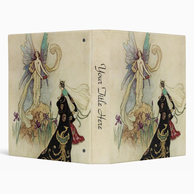Classeur La Fée Là-Bas A Accueilli Sa Majesté (Arrière-plan)