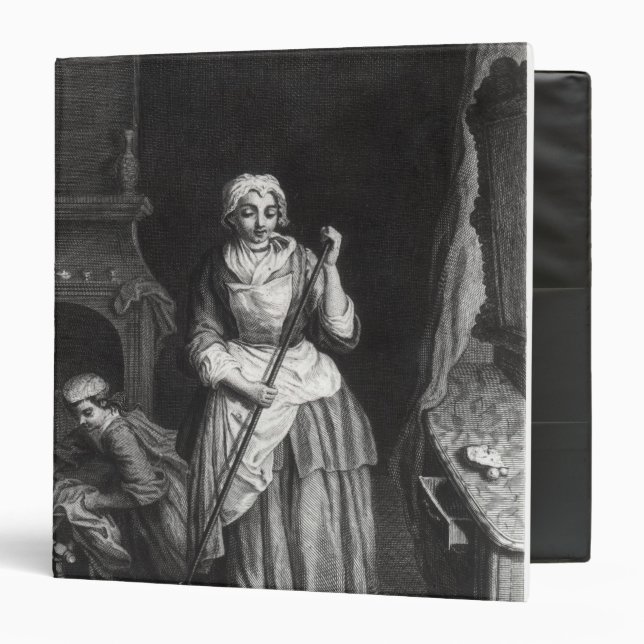 Classeur La femme de charge (Devant/Intérieur)