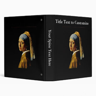 Classeur La fille avec un Turban / la fille avec l'oreille