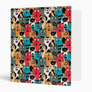 Classeur La foule des chats