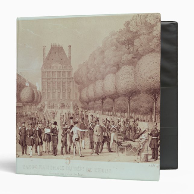 Classeur La garde nationale (Devant/Intérieur)