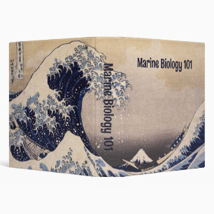 Classeur La Grande Vague au large de Kanagawa par Hokusai