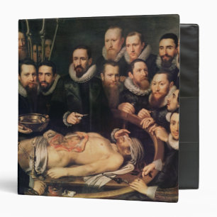 Classeur La leçon d'anatomie du der de fourgon de docteur