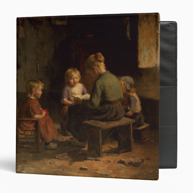 Classeur La leçon de lecture (Devant/Intérieur)