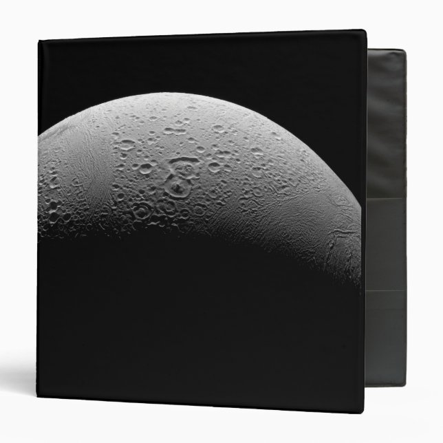 Classeur La lune de Saturne Encelade 5 (Devant/Intérieur)