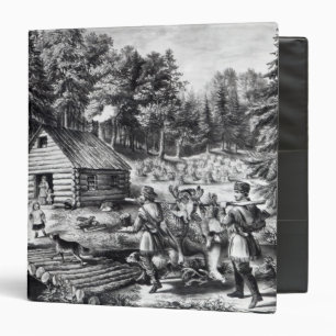 Classeur La maison du pionnier sur la frontière occidental
