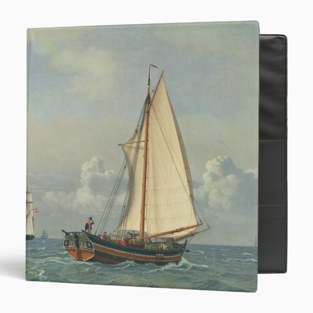 Classeur La mer, 1831 (Devant/Intérieur)