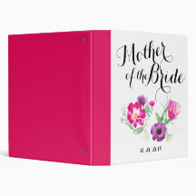 La mère de l'aquarelle de jeune mariée fleurit le