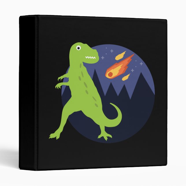 Classeur La météorite qui a collé (Devant/Côté)