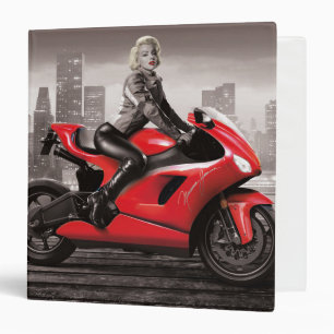 Classeur La moto de Marilyn
