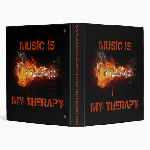 CLASSEUR LA MUSIQUE EST MA THÉRAPIE