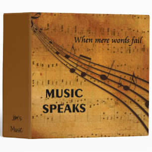Classeur La musique parle - 01