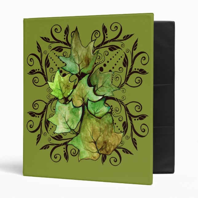 Classeur La nature verte du Ivy (Devant/intérieur)