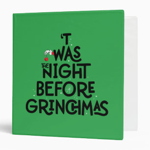 Classeur La Nuit avant Grinchmas