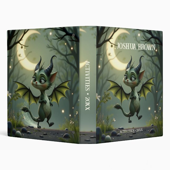 Classeur Là où les rayons de lune dansent, un peu de malice (Arrière-plan)