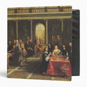 Classeur La Reine Christina de la Suède et de sa cour