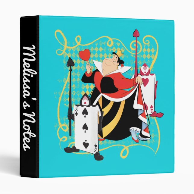 Classeur La Reine des Coeurs | Les soldats de la Reine (Devant/Côté)