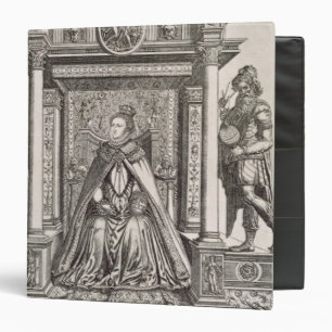 Classeur La Reine Elizabeth I (1533-1603) comme patron de