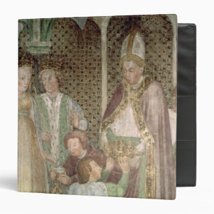 Classeur La Reine Theodolinda et pape Gregory le grand