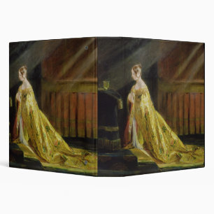 Classeur La Reine Victoria dans sa robe longue de