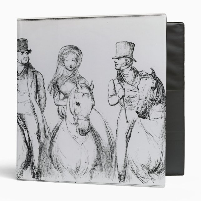 Classeur La Reine Victoria, seigneur Melbourne et seigneur (Devant/Intérieur)