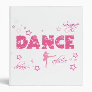 Classeur La reliure à anneaux de la danse 3 imaginent le