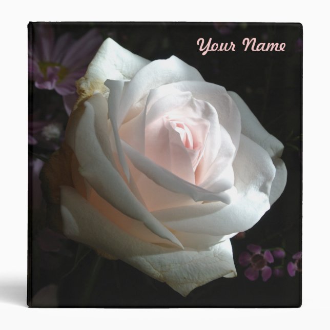 Classeur La rose blanche - (Devant)