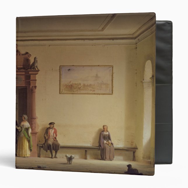 Classeur La salle d'attente, 1857 (Devant/Intérieur)