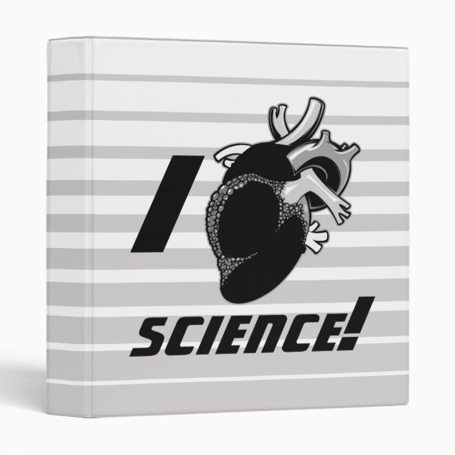 Classeur La Science I (de coeur anatomique) (Devant/Côté)