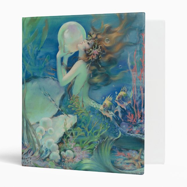Classeur La sirène par Henry Clive (Devant/intérieur)