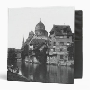 Classeur La synagogue à Nuremberg, c.1910