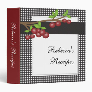 Classeur La tarte aux cerises personnalisent le livre de