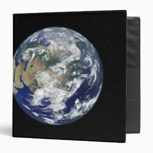 Classeur La Terre entièrement éclairée centrée sur l'Asie