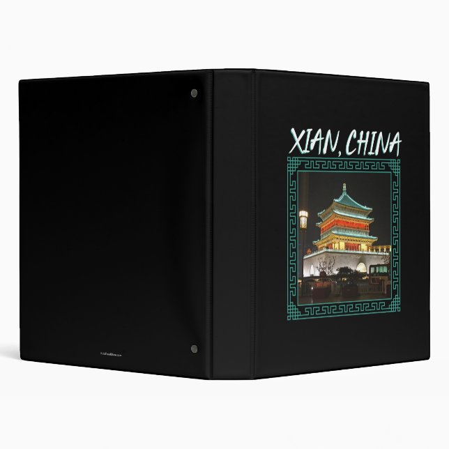 Classeur La tour Xian antique de la Chine (Arrière-plan)