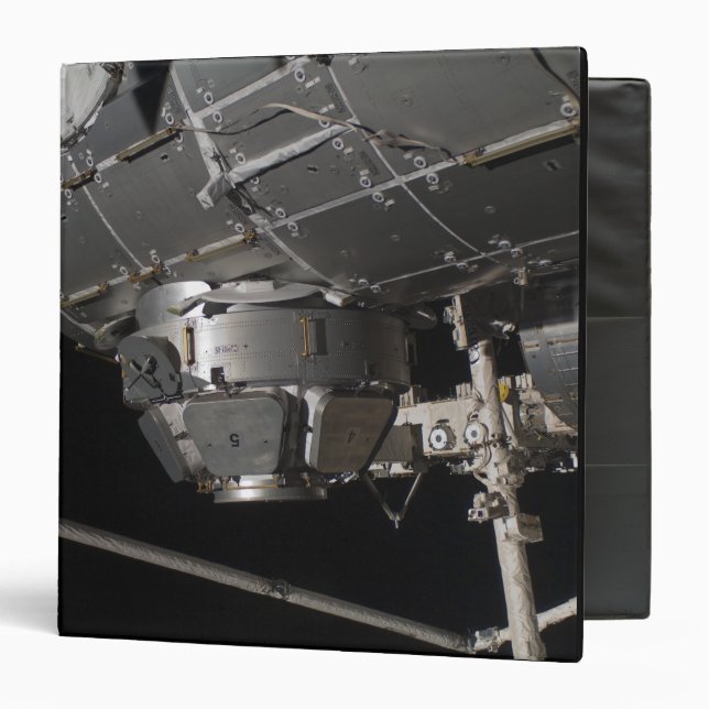 Classeur La tranquillité de la Station spatiale internation (Devant/Intérieur)