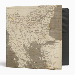 Classeur La Turquie en Europe Carte par Arrowsmith