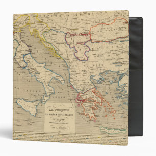 Classeur La Turquie, la Grèce et l'Italie de 1700 a 1840