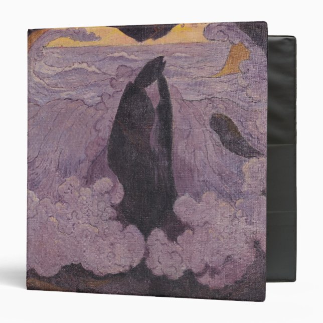 Classeur La vague violette, c.1895-6 (Devant/Intérieur)