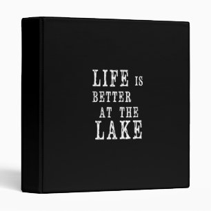 CLASSEUR **LA VIE EST MEILLEURE AU LAC** ALBUM PHOTO CLASSE