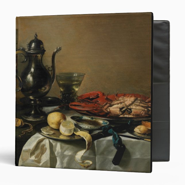 Classeur La vie toujours, 1643 (huile sur le panneau) (Devant/Intérieur)