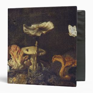 Classeur La vie toujours avec des champignons et des