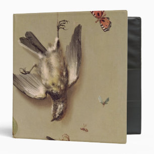 Classeur La vie toujours des oiseaux et des cerises morts,