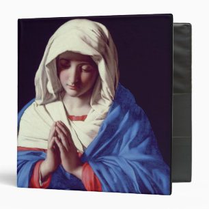 Classeur La Vierge dans la prière, 1640-50 (huile sur la