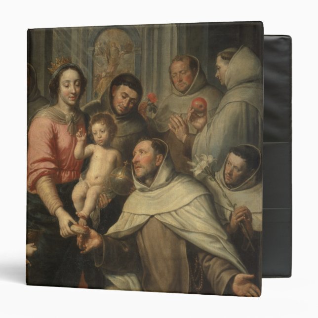 Classeur La Vierge des Carmélites (Devant/Intérieur)