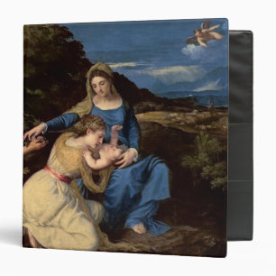 Classeur La Vierge et l'enfant avec des saints, 1532