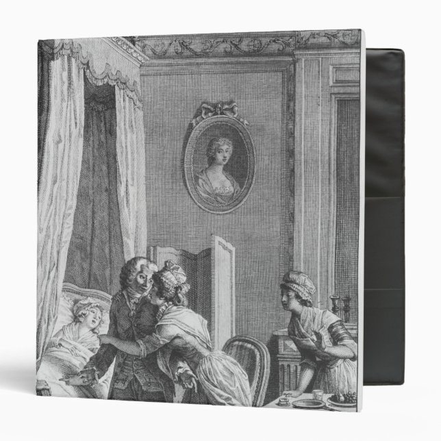 Classeur La visite du docteur du boson (Devant/Intérieur)